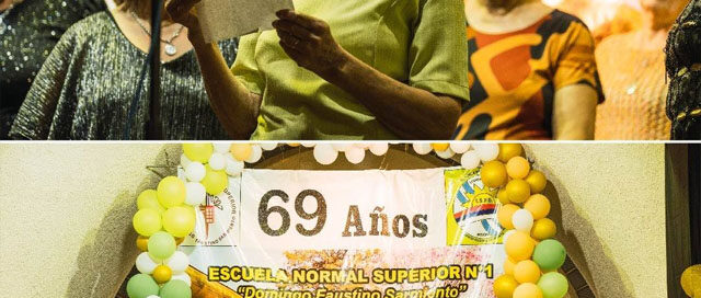 ALEM: La Escuela Normal Superior N.° 1 celebró su 69º aniversario