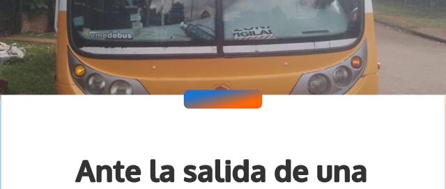 Ante la salida de una prestataria, Alem implementa un esquema de emergencia para el transporte